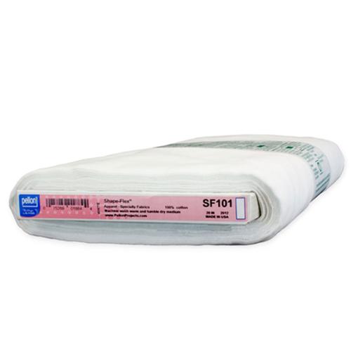 Pellon Shape Flex Fusible Woven Interfacing 20" by 25 yds Bolt White SOLD BY THE BOLT Pellon SF101-WHITE-Bolt
