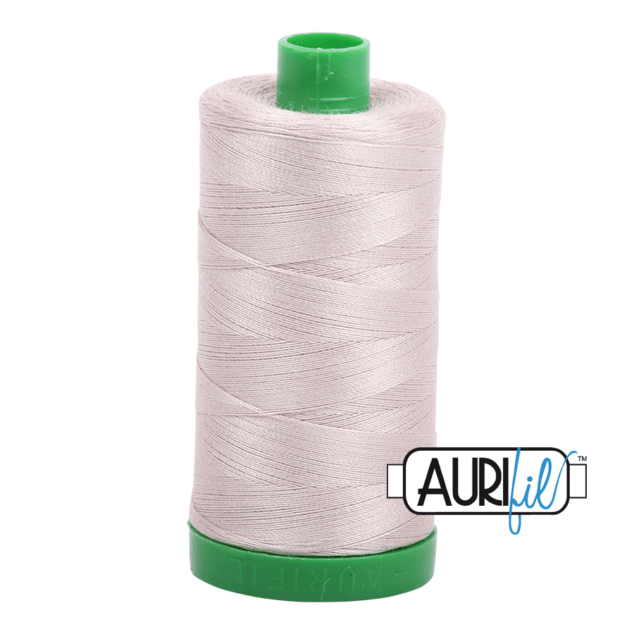 Pewter Grey 40 wt 1094 yd Large Spool Aurifil Cotton Quilting Thread AF-MK40SC6-6711
