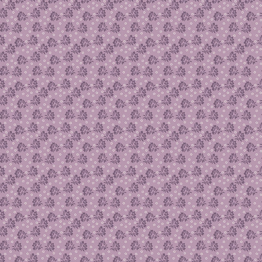 Piece & Plenty Floribunda Taffy Purple Lori Holt Riley Blake Designs Cotton Fabric