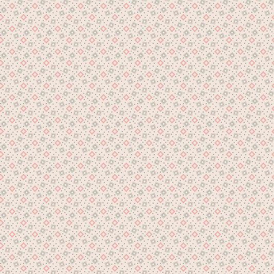 Piece & Plenty Planting Coral Lori Holt Riley Blake Designs Cotton Fabric