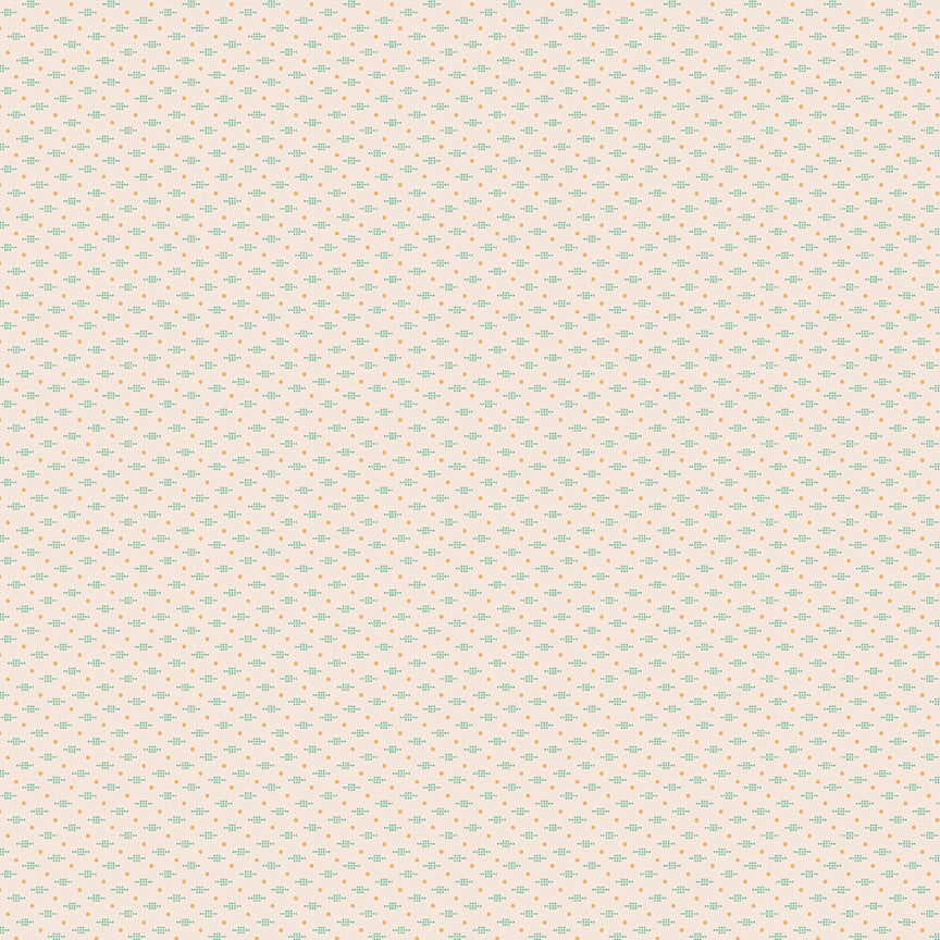 Piece & Plenty Seeds Sea Glass Green Lori Holt Riley Blake Designs Cotton Fabric