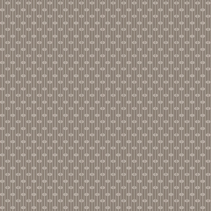 Piece & Plenty Stripe Pebble Gray Lori Holt Riley Blake Designs Cotton Fabric