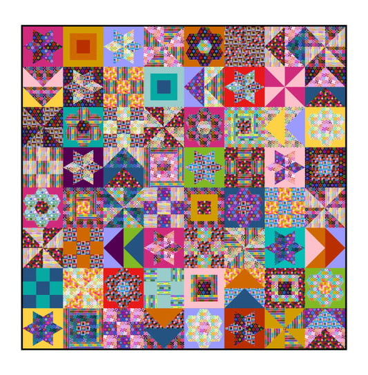Piecework Digital Quilt Tops Anna Maria Parry Northcott