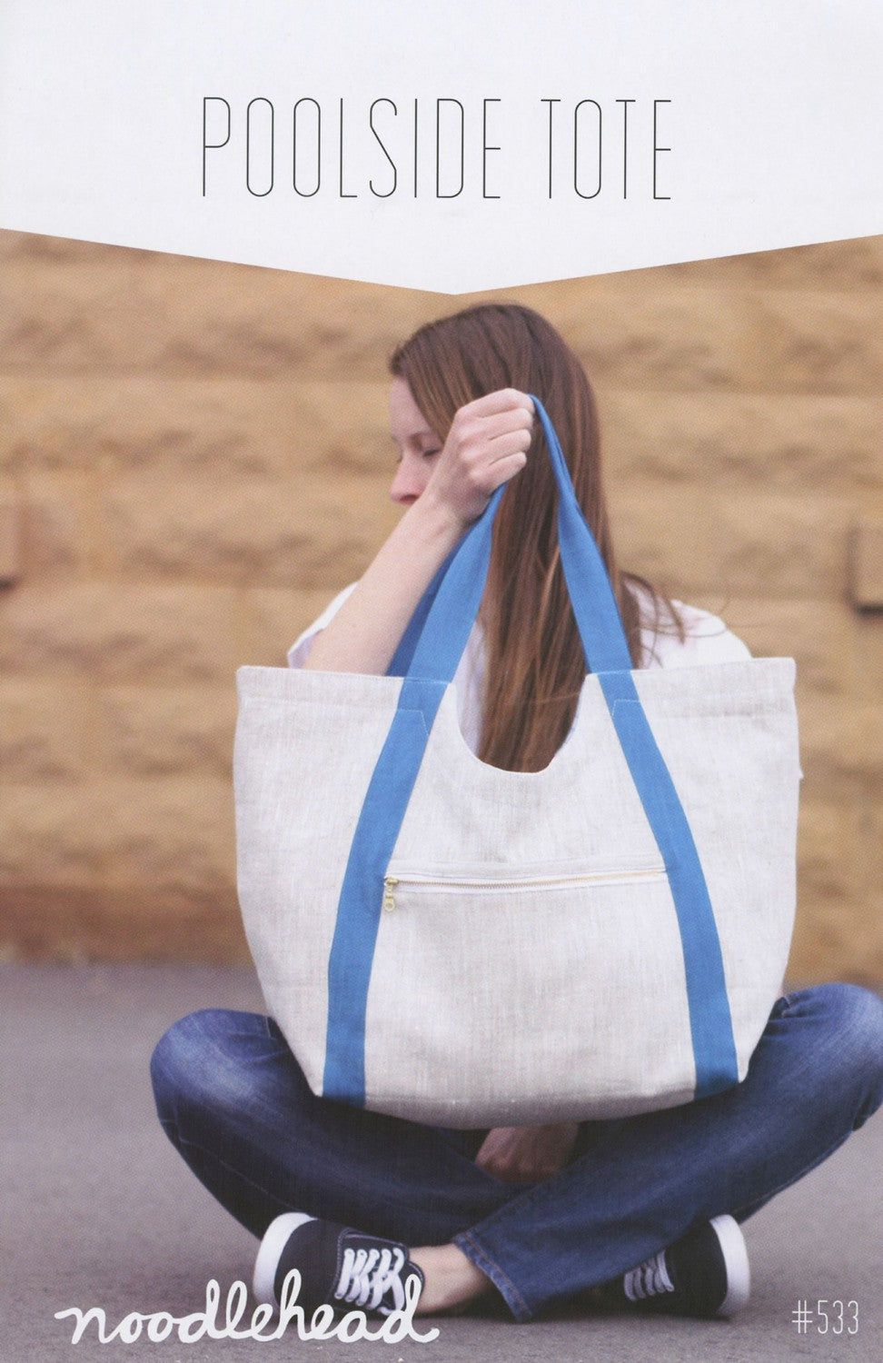 Poolside Tote Bag/Tote Pattern Anna Graham Noodlehead NOO533