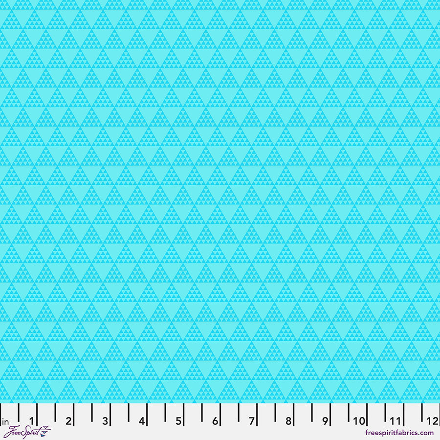 Pop Cloth Soul Diamonds Blue Sew Kind of Wonderful Free Spirit Cotton Fabric FS-PWSK108.SOUL