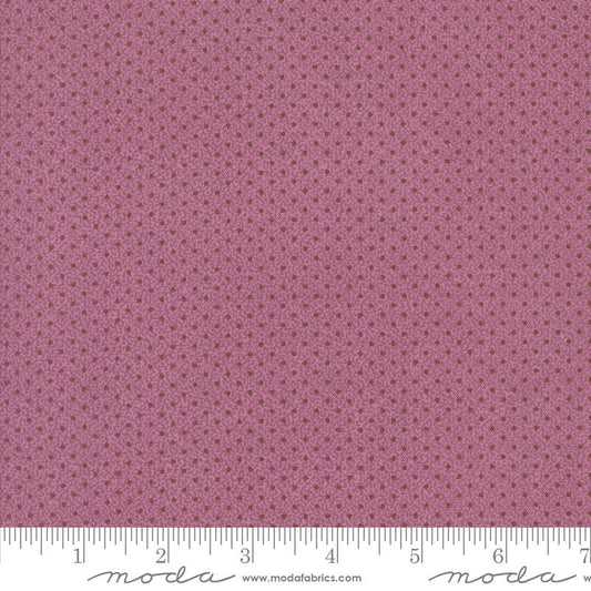 Pumpkin Spice Gatherings Dot Dots Mulberry Purple Primitive Gatherings Moda Cotton Fabric MD-49293-22
