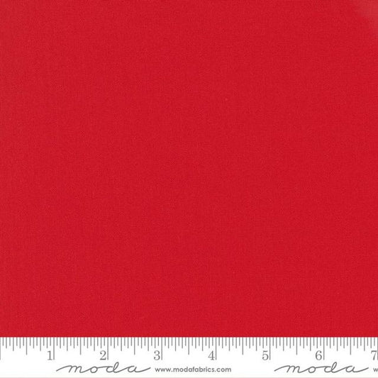 Bella Solids Cayenne Red Moda Cotton Fabric MD-9900-256