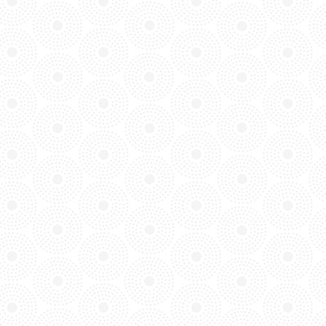 Quilting Illusions Circle Dot White on White Quilting Treasures Cotton Fabric QT-1649-22626-Z