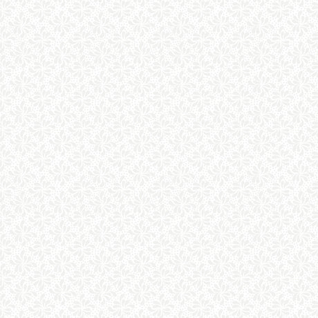 Quilting Illusions Pinwheel Floral White Quilting Treasures Cotton Fabric QT-1649-21518-Z