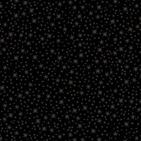 Quilting Illusions Stars Black Quilting Treasures Cotton Fabric QT-1649-21523-J