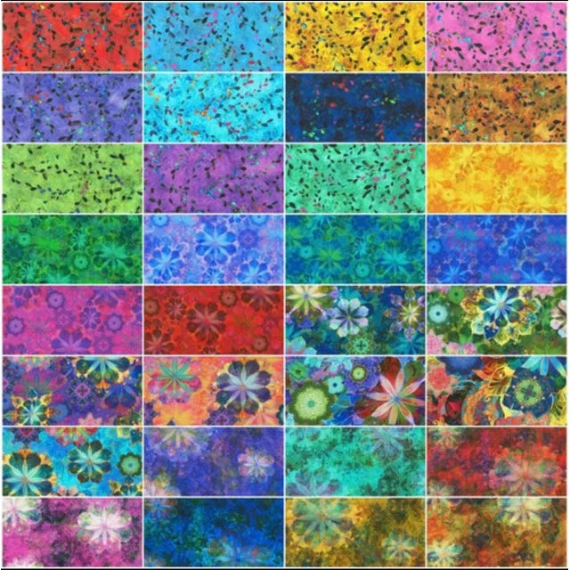 Venice 10" Squares Christiane Marques Robert Kaufman Cotton Fabric RK-TEN-935-42