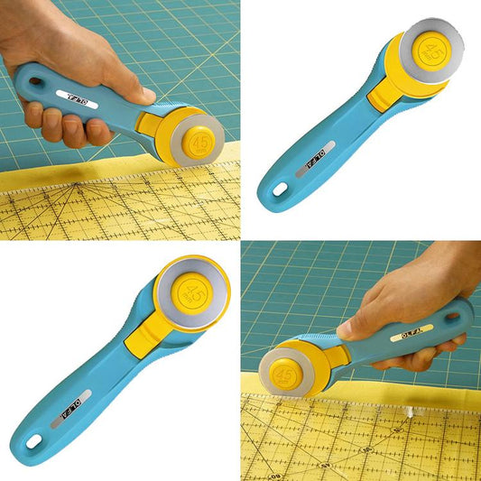 RTY-2/C 45MM Rotary Cutter Aqua Blue Olfa Olfa-1110720