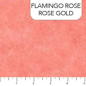 Radiance Shimmer Blender Flamingo Rose Gold Deborah Edwards Northcott Cotton Fabric NC-9050M-56
