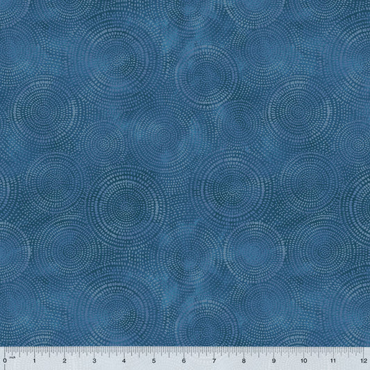 Radiance Basics Blue Jeans Whistler Studios Windham Fabrics Cotton Fabric WF-53727-27