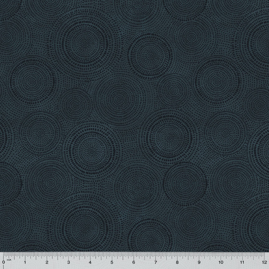 Radiance Basics Blue Steel Whistler Studios Windham Fabrics Cotton Fabric WF-53727-58