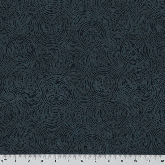 Radiance Basics Blue Steel Whistler Studios Windham Fabrics Cotton Fabric WF-53727-58