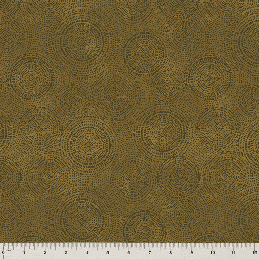 Radiance Basics Earth Brown Whistler Studios Windham Fabrics Cotton Fabric WF-53727-45