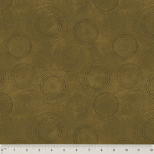 Radiance Basics Earth Brown Whistler Studios Windham Fabrics Cotton Fabric WF-53727-45