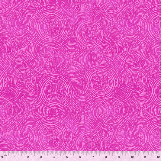 Radiance Basics Fuchsia Pink Whistler Studios Windham Fabrics Cotton Fabric WF-53727-36