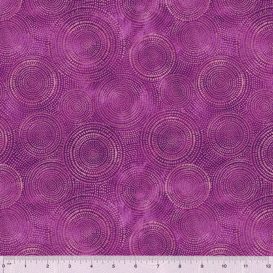 Radiance Basics Grape Purple Whistler Studios Windham Fabrics Cotton Fabric WF-53727-37