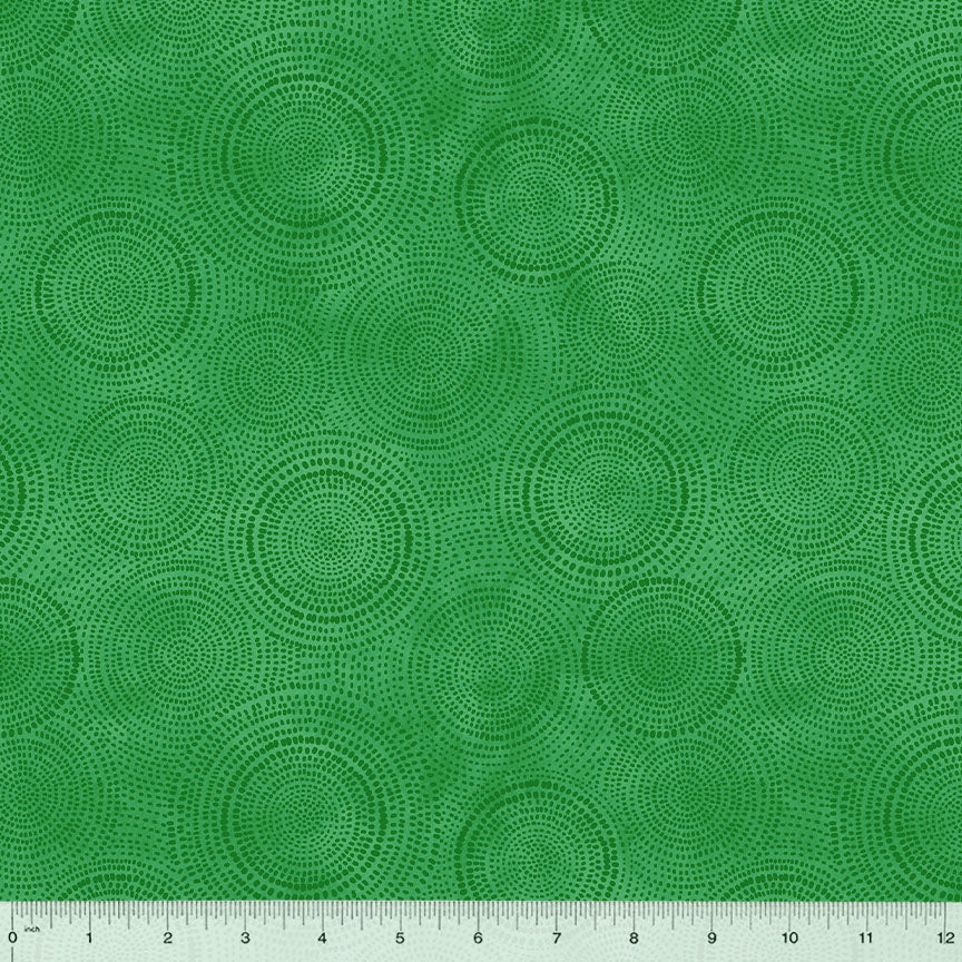 Radiance Basics Green Whistler Studios Windham Fabrics Cotton Fabric WF-53727-16