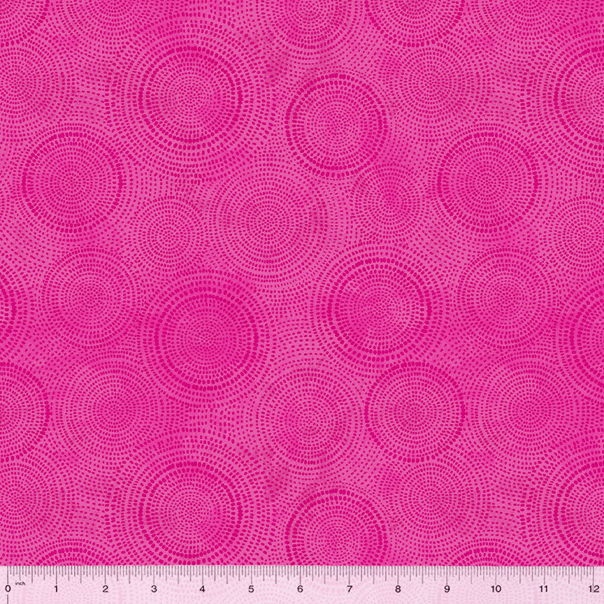 Radiance Basics Hot Pink Whistler Studios Windham Fabrics Cotton Fabric WF-53727-38