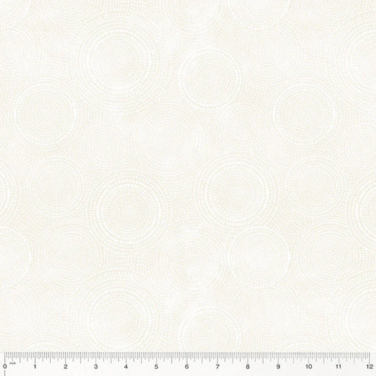 Radiance Basics Ivory Cream Whistler Studios Windham Fabrics Cotton Fabric WF-53727-50