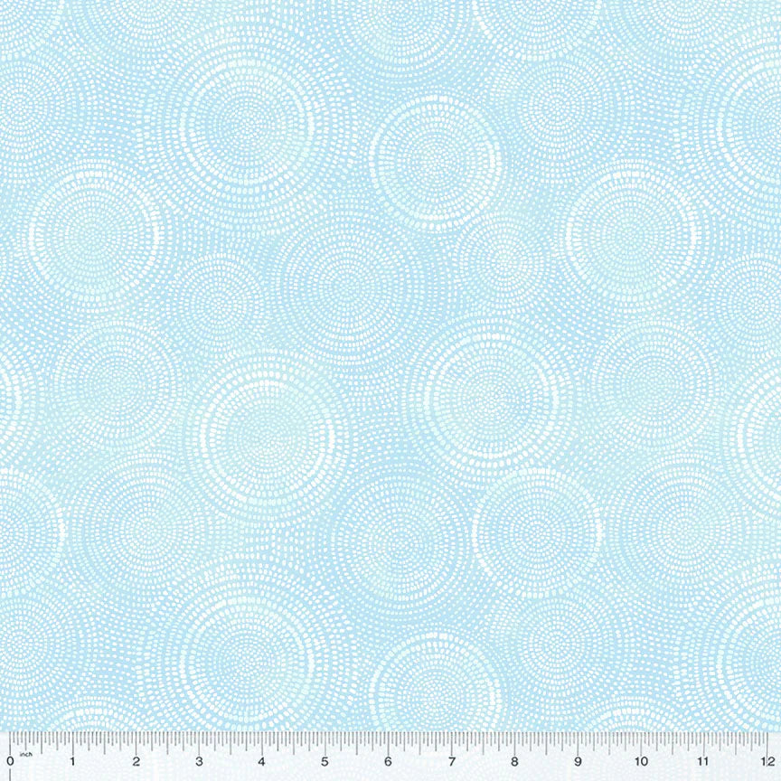 Radiance Basics Light Blue Whistler Studios Windham Fabrics Cotton Fabric WF-53727-23