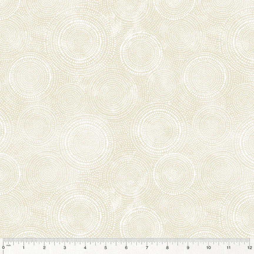 Radiance Basics Linen Cream Whistler Studios Windham Fabrics Cotton Fabric WF-53727-49