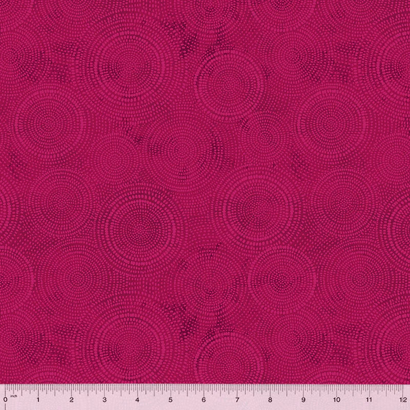 Radiance Basics Magenta Whistler Studios Windham Fabrics Cotton Fabric WF-53727-39