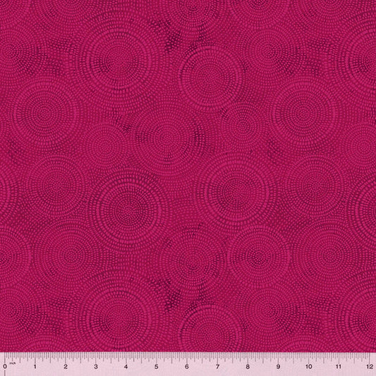 Radiance Basics Magenta Whistler Studios Windham Fabrics Cotton Fabric WF-53727-39
