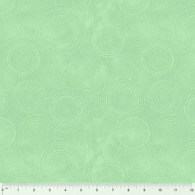 Radiance Basics Mint Light Green Whistler Studios Windham Fabrics Cotton Fabric WF-53727-18