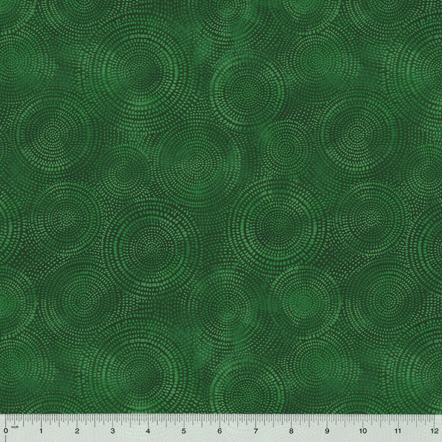 Radiance Basics Pine Green Whistler Studios Windham Fabrics Cotton Fabric WF-53727-15
