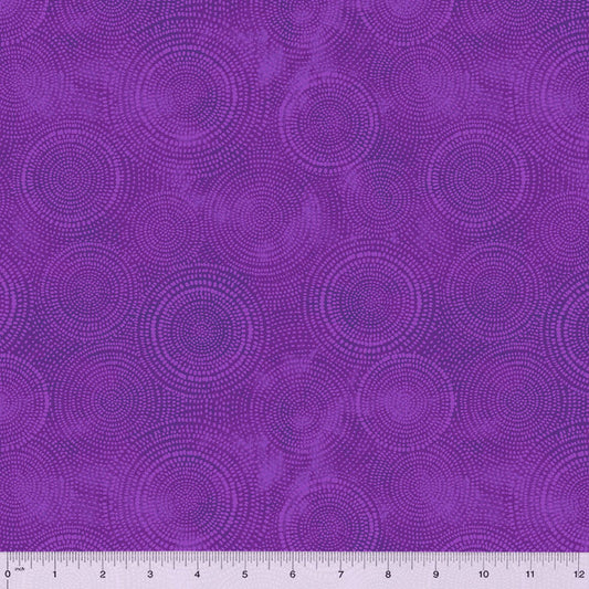 Radiance Basics Purple Whistler Studios Windham Fabrics Cotton Fabric WF-53727-31