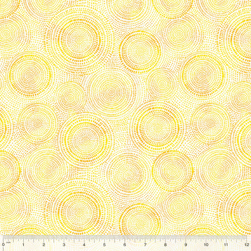 Radiance Basics Sunlight Yellow Whistler Studios Windham Fabrics Cotton Fabric WF-53727-8