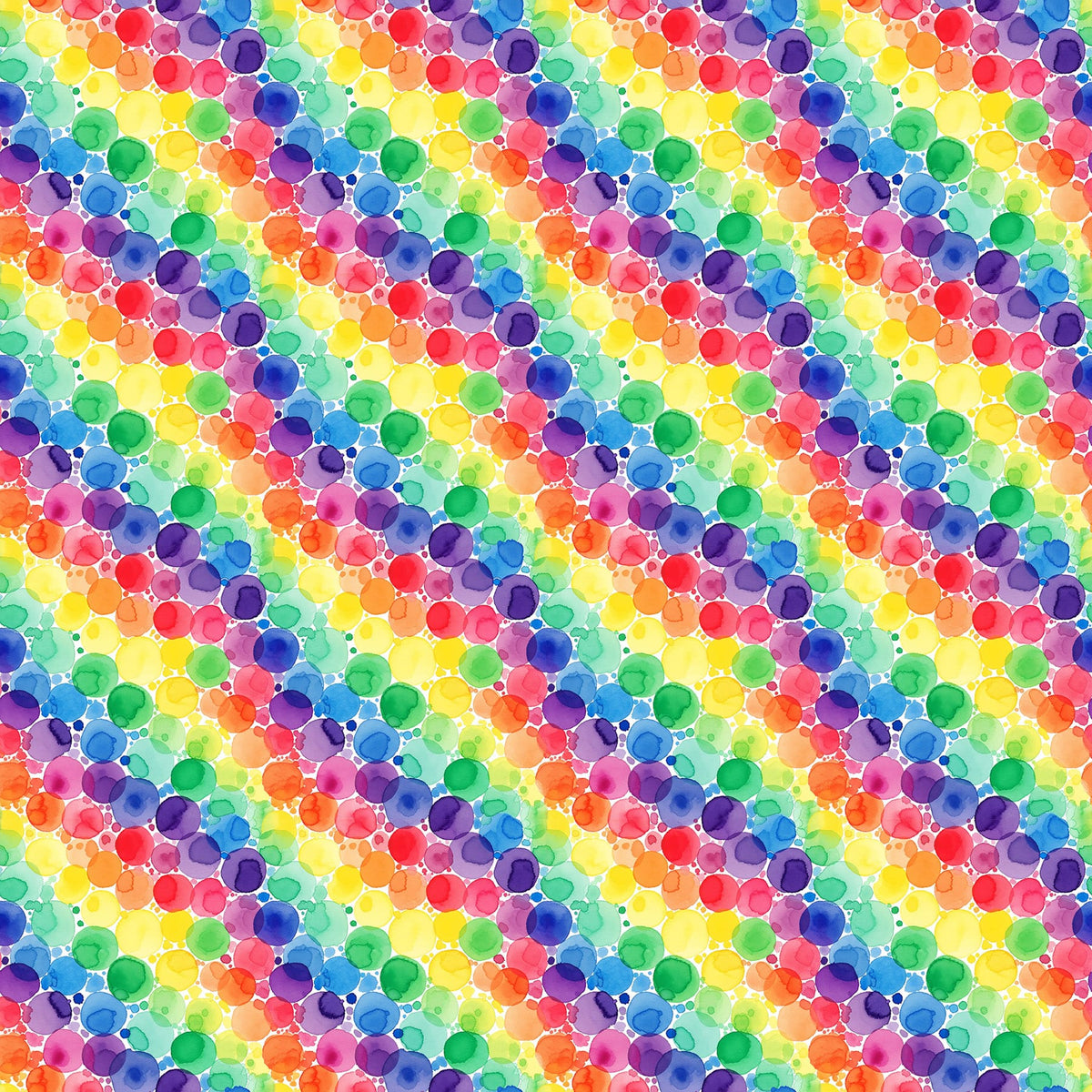 Radiant Rhapsody Diagonal Dots Multi Patrick Lose Northcott Cotton Fabric NC-PL-10740-10 | US Fabric Shop