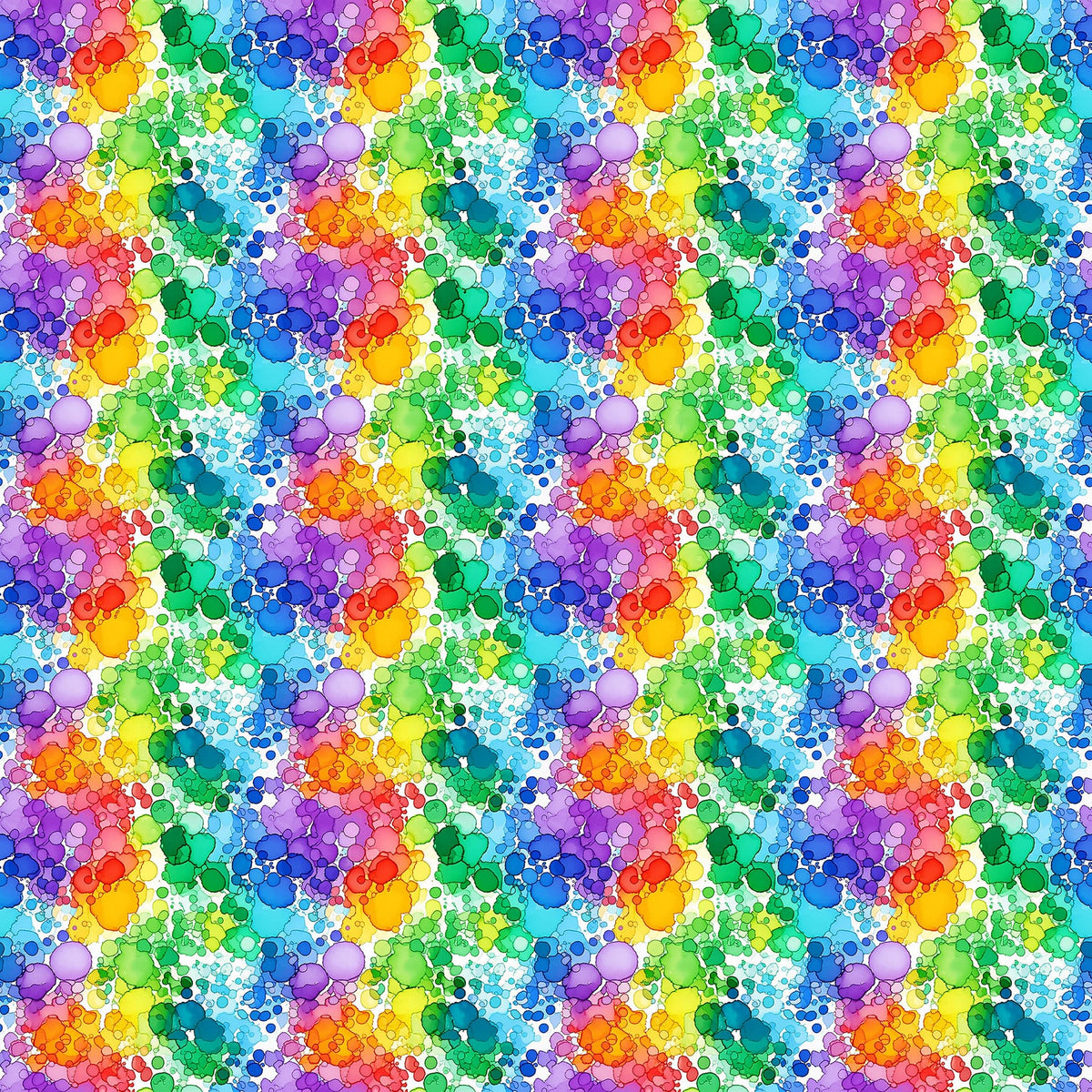 Radiant Rhapsody Splattered Multi Patrick Lose Northcott Cotton Fabric NC-PL-10738-10 | US Fabric Shop