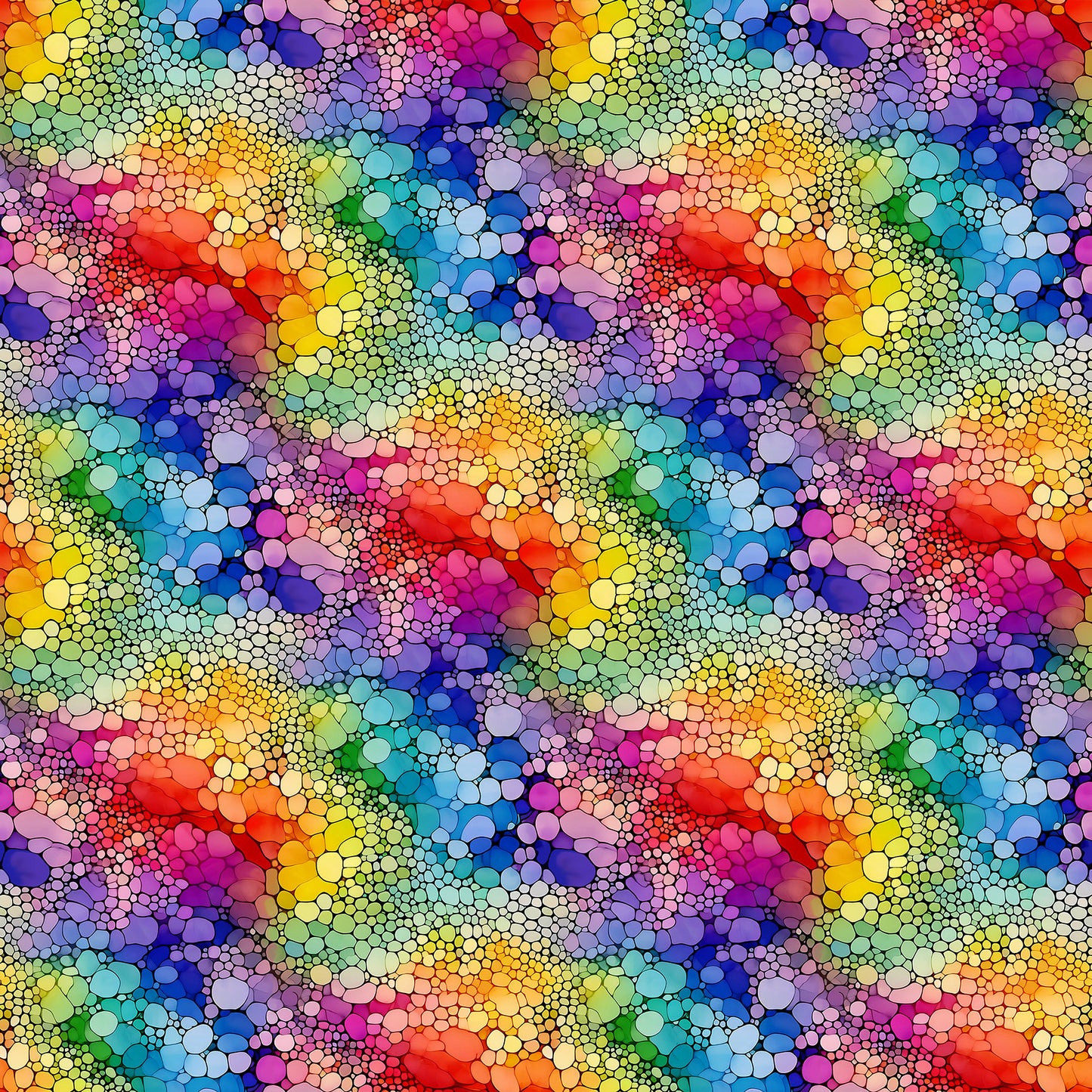 Radiant Rhapsody Stones Multi Patrick Lose Northcott Cotton Fabric NC-PL-10732-100