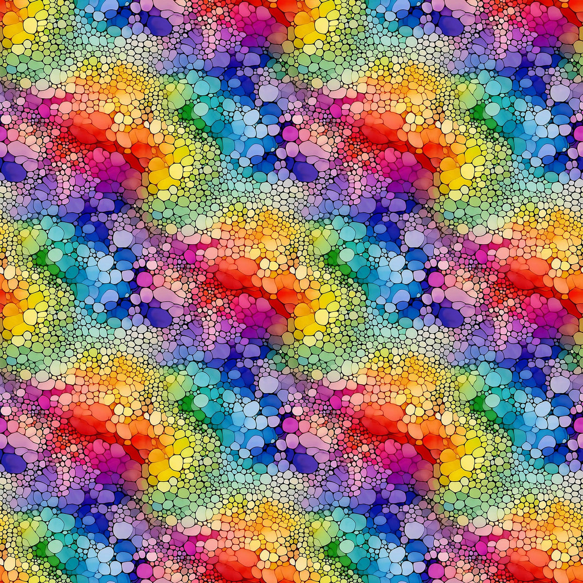 Radiant Rhapsody Stones Multi Patrick Lose Northcott Cotton Fabric NC-PL-10732-100 | US Fabric Shop