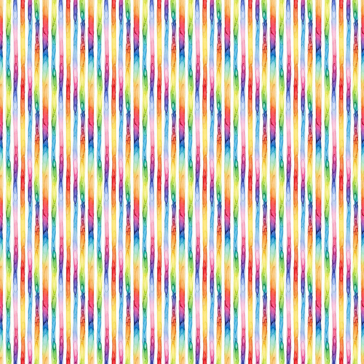 Radiant Rhapsody Stripes Multi Patrick Lose Northcott Cotton Fabric NC-PL-10733-10 | US Fabric Shop