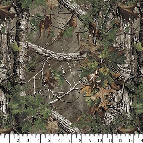 Realtree Camouflage Concealment David Textiles Cotton Fabric DT-RT-0003-9C-1-Green