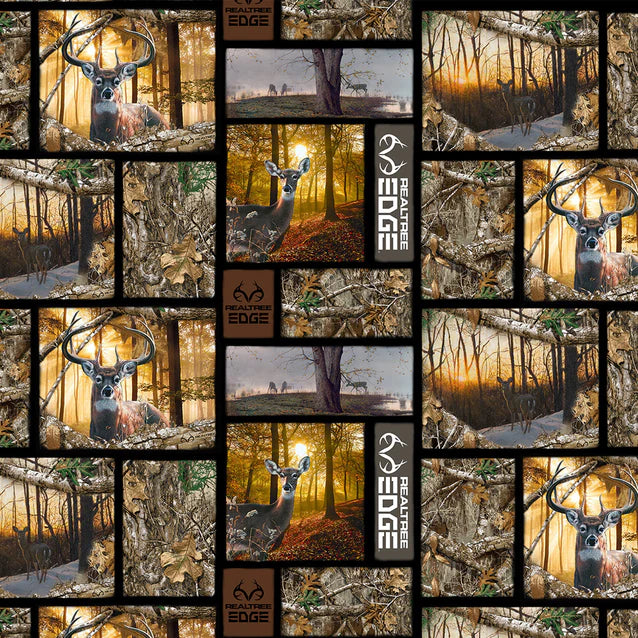 Realtree Daybreak Edge Patch Sykel Enteprises Cotton Quilting Fabric SYK-1170