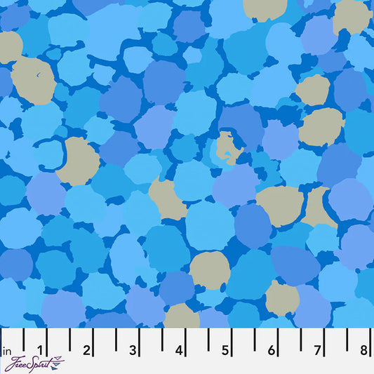 Reflections Sky Blue Brandon Mably Classics Kaffe Fassett Collective Free Spirit Free Spirit Fabrics Cotton Fabric  FS-PWBM087.SKY