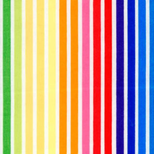 Remix Stripes Bright Multi Ann Kelle Robert Kaufman Cotton Fabric RK-AAK-10397-195