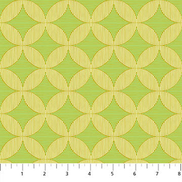 Rhapsody Woven Windows Spring Green Anna Maria Parry Northcott Cotton Fabric NC-AMT171-72V