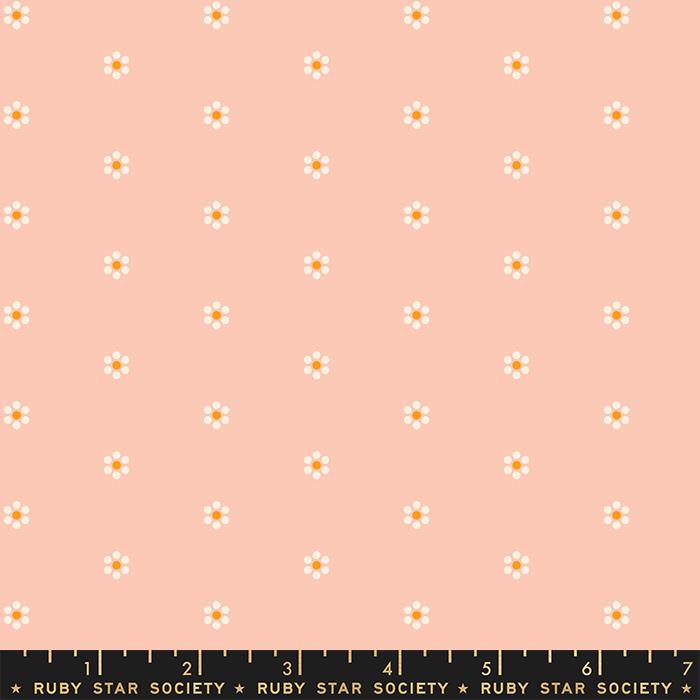 Rise and Shine Tiny Blooms Floral Vintage Peach Blossom Melody Miller Ruby Star Society Moda