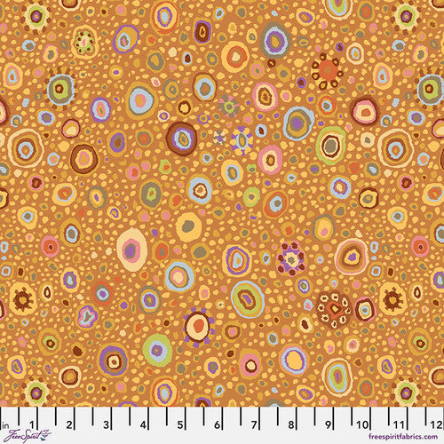 Roman Glass Gold Classics Kaffe Fassett Collective Free Spirit Cotton Fabric FS-GP01.GOLD