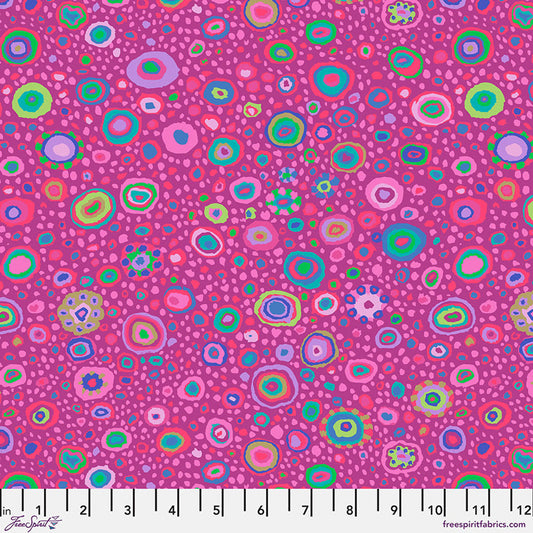 Roman Glass Violet August 2025 Kaffe Fassett Collective Free Spirit Cotton Fabric FS-PWGP001.VIOLET