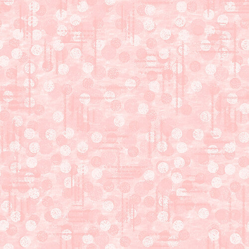 Rose Pink Tonal Texture Blender Jot Dot II Blank Quilting Cotton Fabric BQ-9570-21 Rose