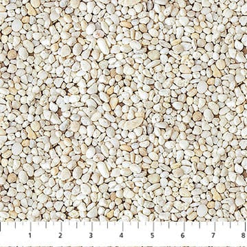 Running Free Pebbles Cream Deborah Edwards Northcott Cotton Fabric NC-DP28591-11 | US Fabric Shop